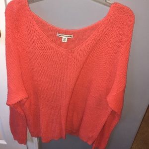 American eagle coral light sweater